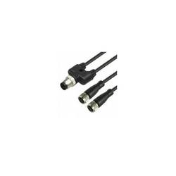 Pepperl+Fuchs V1-G-BK5M-PUR-A-T-V1-G rozdělovač a adaptér pro senzory - aktory , 70126326, piny: 4, 4, 5 m, 1 ks