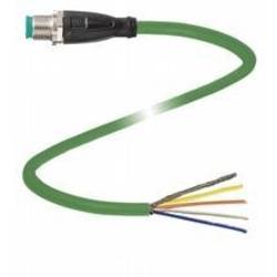 Pepperl+Fuchs V1SD-G-GN10M-PUR-E1S upravený zástrčkový konektor pro senzory - aktory, 70137367, piny: 4, 10 m, 1 ks