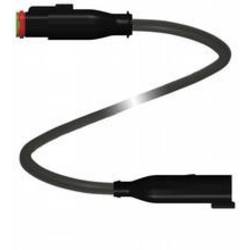 Pepperl+Fuchs DT2S-G-BK2M-PUR/0,75-DT2P-G upravený zástrčkový konektor pro senzory - aktory, 70137449, piny: 2, 2, 2 m, 1 ks