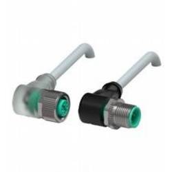 Pepperl+Fuchs V1-W-E2-5M-PVC-V1-W upravený zástrčkový konektor pro senzory - aktory, 118365, piny: 3, 3, 5 m, 1 ks