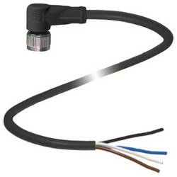Pepperl+Fuchs V1-W-BK10M-PUR-R1 upravený zástrčkový konektor pro senzory - aktory, 295361, piny: 4, 10 m, 1 ks
