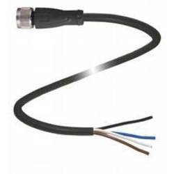 Pepperl+Fuchs V1-G-BK0,3M-PVC-U upravený zástrčkový konektor pro senzory - aktory, 239998-0009, piny: 4, 0.3 m, 1 ks
