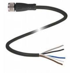 Pepperl+Fuchs V15-G-BK10M-PUR-U/0,75 upravený zástrčkový konektor pro senzory - aktory, 239998-0013, piny: 5, 10 m, 1 ks