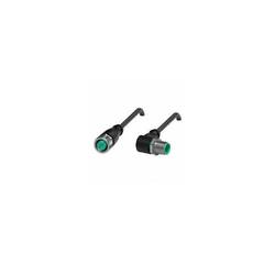 Pepperl+Fuchs V11-G-BK4M-PUR-U-V11-W upravený zástrčkový konektor pro senzory - aktory, 240778-100008, piny: 3, 3, 4 m, 1 ks