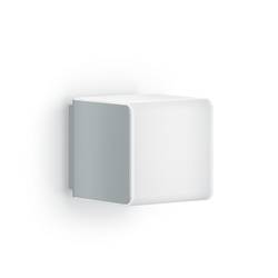 Steinel LED AUSSENLEUCHTE L 830 SC SI 055509 venkovní nástěnné LED osvětlení s PIR detektorem LED žádná 9.1 W stříbrná