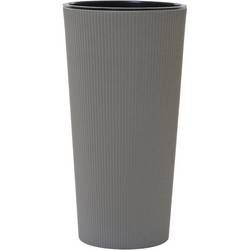Siena Garden LOCON STRIPE LA875-27 Nádoba na rostliny polypropylen šedá
