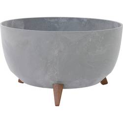 Siena Garden OSLO STONE LA882-70 Nádoba na rostliny polypropylen betonově šedá
