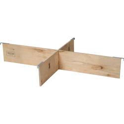 Siena Garden VDS-1200-4-GDB Dveřní pant přírodní 1 ks