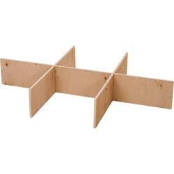 Siena Garden VDS-1200-6-GWM Dveřní pant přírodní 1 ks