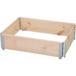 Siena Garden R-0800-1-4-GBX Stohovatelný zásobník 80 x 60 x 19,5 cm, přírodní 1 ks