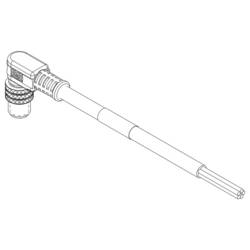 Molex upravený zástrčkový konektor pro senzory - aktory, 1200868850, 1 ks