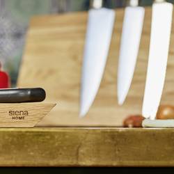 Nůž na chleba Treviso Siena HOME 89039212-298 Nůž na chleba 210 mm, černá, 1 ks