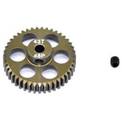 ArrowMax pastorek motoru Typ modulu: 48 DP Ø otvoru: 3.175 mm Počet zubů: 43