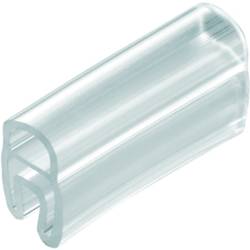 Weidmüller 1806310000 TM 205/18 V0 ochranný štítek Druh montáže: nasunutí Potisknutelná plocha: 14 x 18 mm transparentní Počet markerů: 200 200 ks