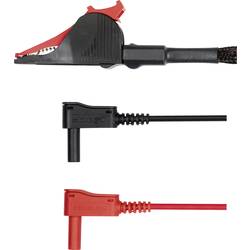 Schützinger KWML 7420 / SAK / 1 / 150 měřicí kabel zástrčka 4 mm Kelvinova svorka černá/červená 1 ks
