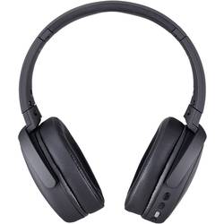 Boompods Headpods ANC sluchátka Over Ear Bluetooth® černá Potlačení hluku regulace hlasitosti, složitelná