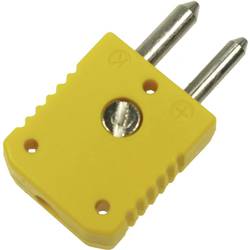 B + B Thermo-Technik 0220 0004 Standardní konektor typu k, žlutý žlutá Množství: 1 ks