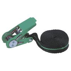Wolfcraft 3418000 jednodílný upínací popruh Přivazovací únosnost napřímo (LC)=90 daN (d x š) 4 m x 25 mm přezka se zubatým páskem EN 12195-2