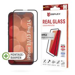 DISPLEX Real Glass ochranné sklo na displej smartphonu Apple iPhone 13, iPhone 13 Pro, iPhone 14 1 ks Chránící proti otiskům prstů, odolné vůči poškrábání 1702