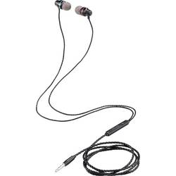 Renkforce RF-IE-JH01 In Ear Headset kabelová, RF-6443176, černá