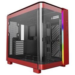 MONTECH KING 95 Tempered Glass ARGB midi tower PC skříň červená
