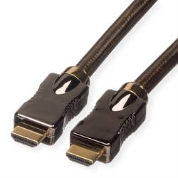 Roline HDMI kabel Zástrčka HDMI-A, Zástrčka HDMI-A 2.00 m černá 11.04.5681 4K UHD HDMI kabel