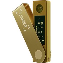 Ledger Nano X - Gold LNX-GOLD-ENDEPT Hardwarová peněženka 1 ks