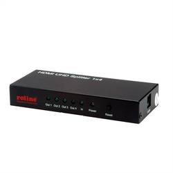 Roline HDMI rozbočovač 3840 x 2160 Pixel černá