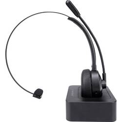 Gembird BTHS-M-01 Sluchátka On Ear Bluetooth® mono černá Potlačení hluku Vypnutí zvuku mikrofonu telefon