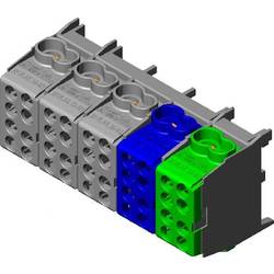 Pollmann Elektrotechnik 2080516, 2080516, odbočná svorka, 1.5-25 mm², kontakty 5, vícebarevná, Piece, 1 ks
