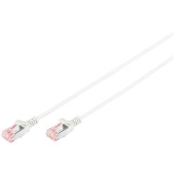 Digitus DK-1624-100S RJ45 síťové kabely, propojovací kabely CAT 6 U/FTP 10.00 m šedá stíněný, bez halogenů, dvoužilový stíněný 1 ks