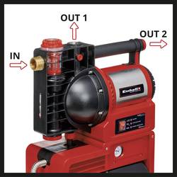 Einhell 4173530 GE-WW 1246 N FS domácí vodárna 4600 l/h