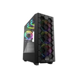 Sharkoon RGB HEX desktop PC skříň černá