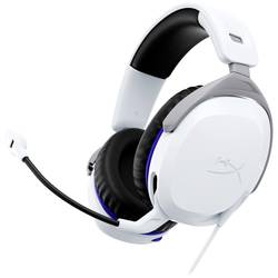 HyperX Cloud Stinger 2 Core PS Sluchátka Over Ear kabelová, 75X29AA, stereo, bílá