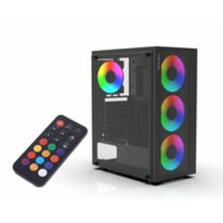 INCA EMG-15XN midi tower PC skříň černá