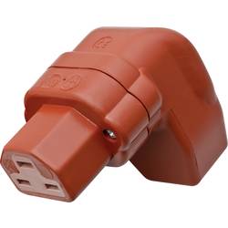 Kalthoff 444003 IEC konektor C15/C16 444 zásuvka, zahnutá Počet kontaktů: 2 + PE 16 A červená 1 ks