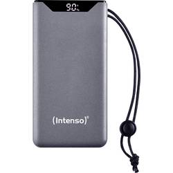 Intenso F20000 powerbanka Li-Pol, 20000 mAh, Quick Charge, Dodávka energie, USB-A, USB-C®, šedá, Indikátor stavu