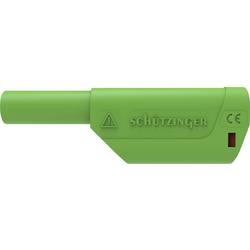 Schützinger DI SFK 8500 L Ni / AS / GN bezpečnostní banánek 4 mm Rovná Ø pin: 4 mm zelená 1 ks