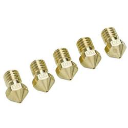 Ultimaker Nozzle Pack 0,6 mm Vhodné pro 3D tiskárnu: Ultimaker 2+, Ultimaker 2 Extended+ UM2+ Nozzle Pack 5x0.60mm 9526