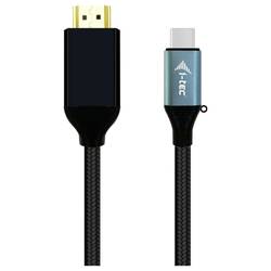 i-tec kabel USB-C ® zástrčka, Zástrčka HDMI-A 2 m černá C31CBLHDMI60HZ2M Kabel pro displeje USB-C®