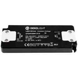 Deko Light FLAT, CV, UT24V/20W LED driver konstantní napětí 20 W 0 - 830 mA 24 V 1 ks