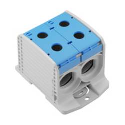 Weidmüller 2502910000 průchodková svorka 82.60 mm šroubovací šedá, modrá 1 ks