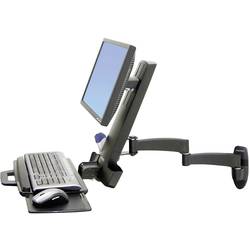 Ergotron Combo Arm Serie 200 1násobné držák na zeď pro monitor 25,4 cm (10) - 61 cm (24) odkládací místo na klávesnici, naklápěcí, nakláněcí, otočný
