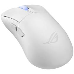 Asus ROG Keris II WL Ace optická herní myš, přenos Bluetooth®, 7 tlačítko, 42000 dpi, bílá
