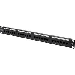 Digitus DN-91624U 24 portů síťový patch panel 483 mm (19) CAT 6 1 U černá neosazený