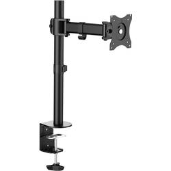 LogiLink BP0020 1násobné držák na stůl pro monitor 33,0 cm (13) - 68,6 cm (27) černá naklápěcí, nakláněcí