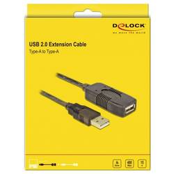 Delock USB kabel USB 2.0 USB-A zástrčka, USB-A zásuvka 15.00 m 82689