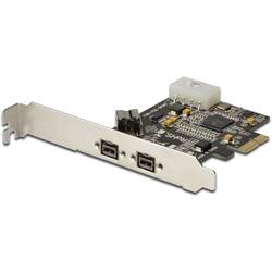 Digitus 3 porty kontrolní karta FireWire 800 FireWire 800 PCIe
