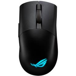 Asus Keris Wireless AimPoint optická herní myš, přenos bezdrátový, Bluetooth®, USB, 5 tlačítko, černá
