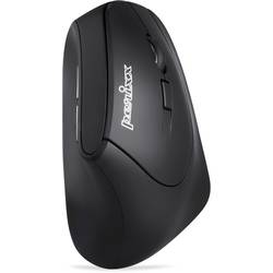 Perixx Perimice-715 II optická ergonomická myš, přenos bezdrátový, 5 tlačítko, 2000 dpi, černá